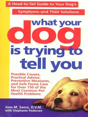 cover image of What Your Dog Is Trying to Tell You